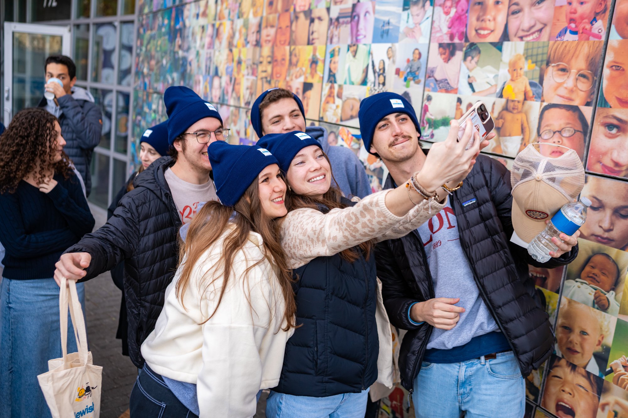 Jewish students together
