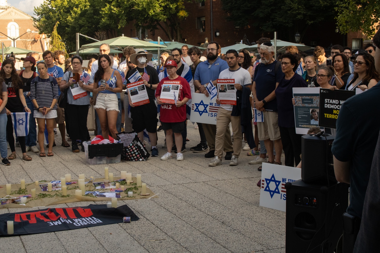 Harvard Hillel, Chabad Organize Vigil To Mourn 6 Hostages Killed in Gaza