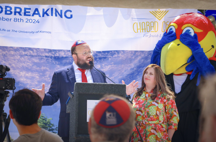 KU is a place for everybody:’ Chabad House holds groundbreaking event