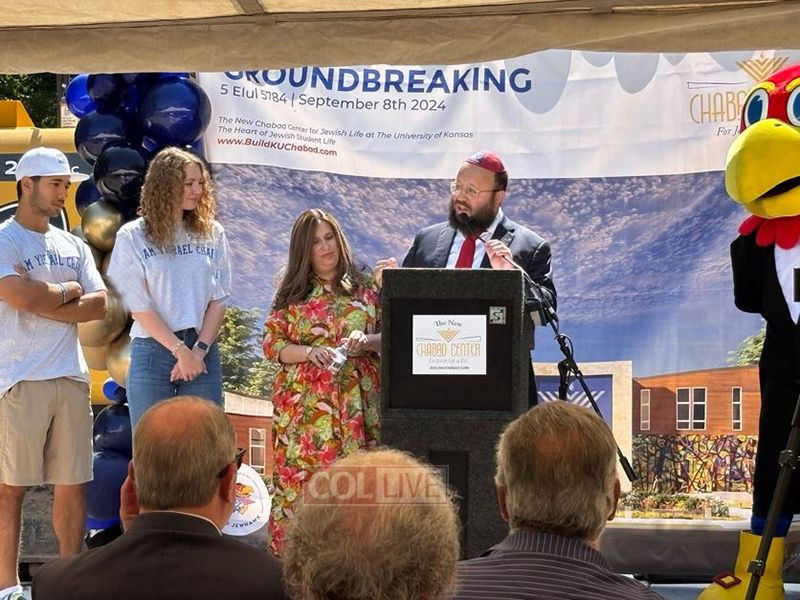 Chabad Breaks Ground For New Center at University of Kansas