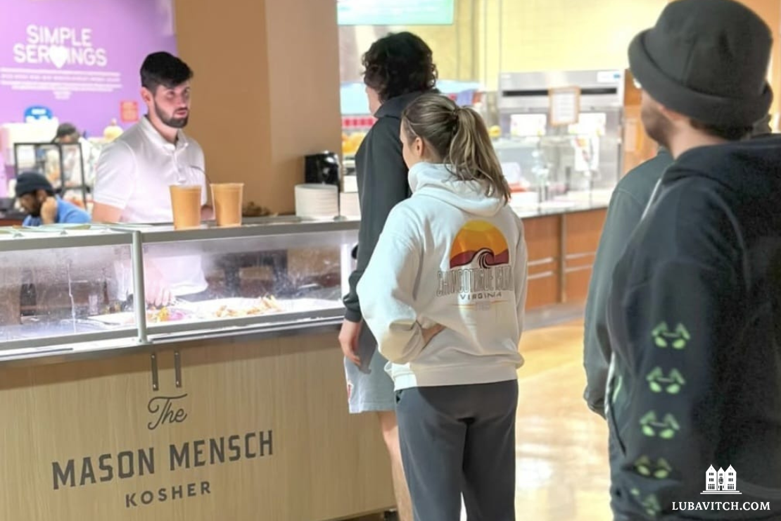 Chabad at George Mason University Helps Open Kosher Restaurant