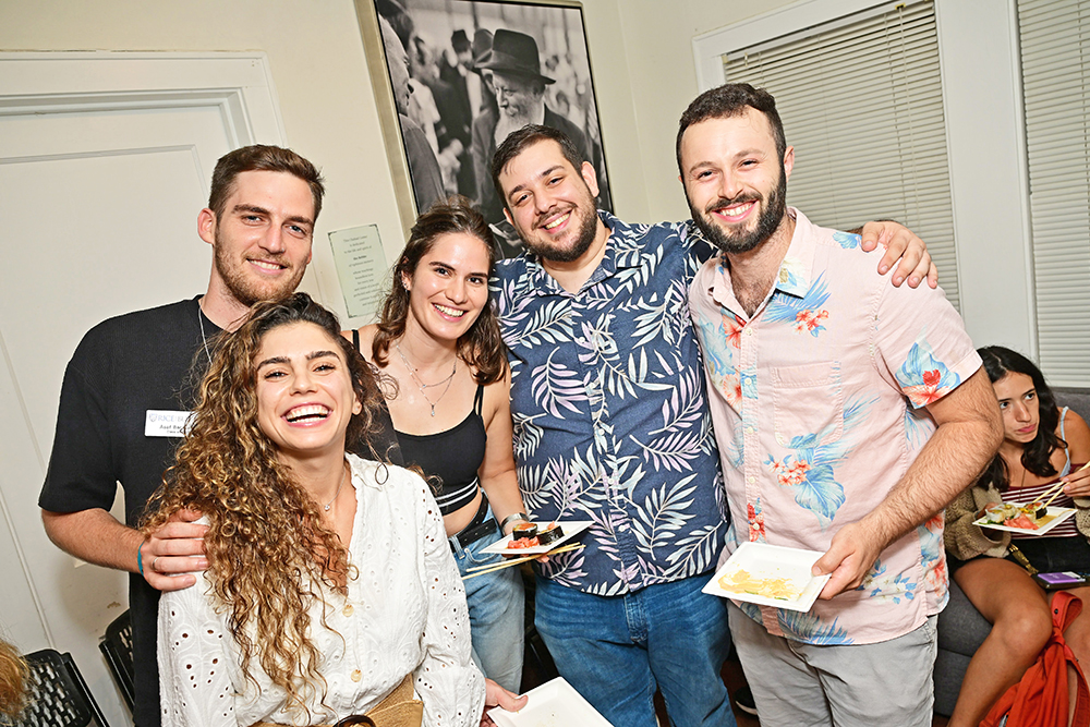 Bursting at the seams, Chabad at Rice moves Sushi Social outdoors