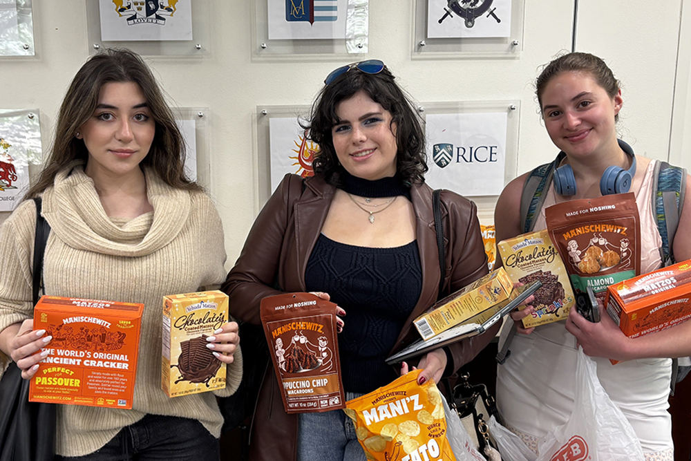 Chabad at Rice expands Passover offerings for students across Houston