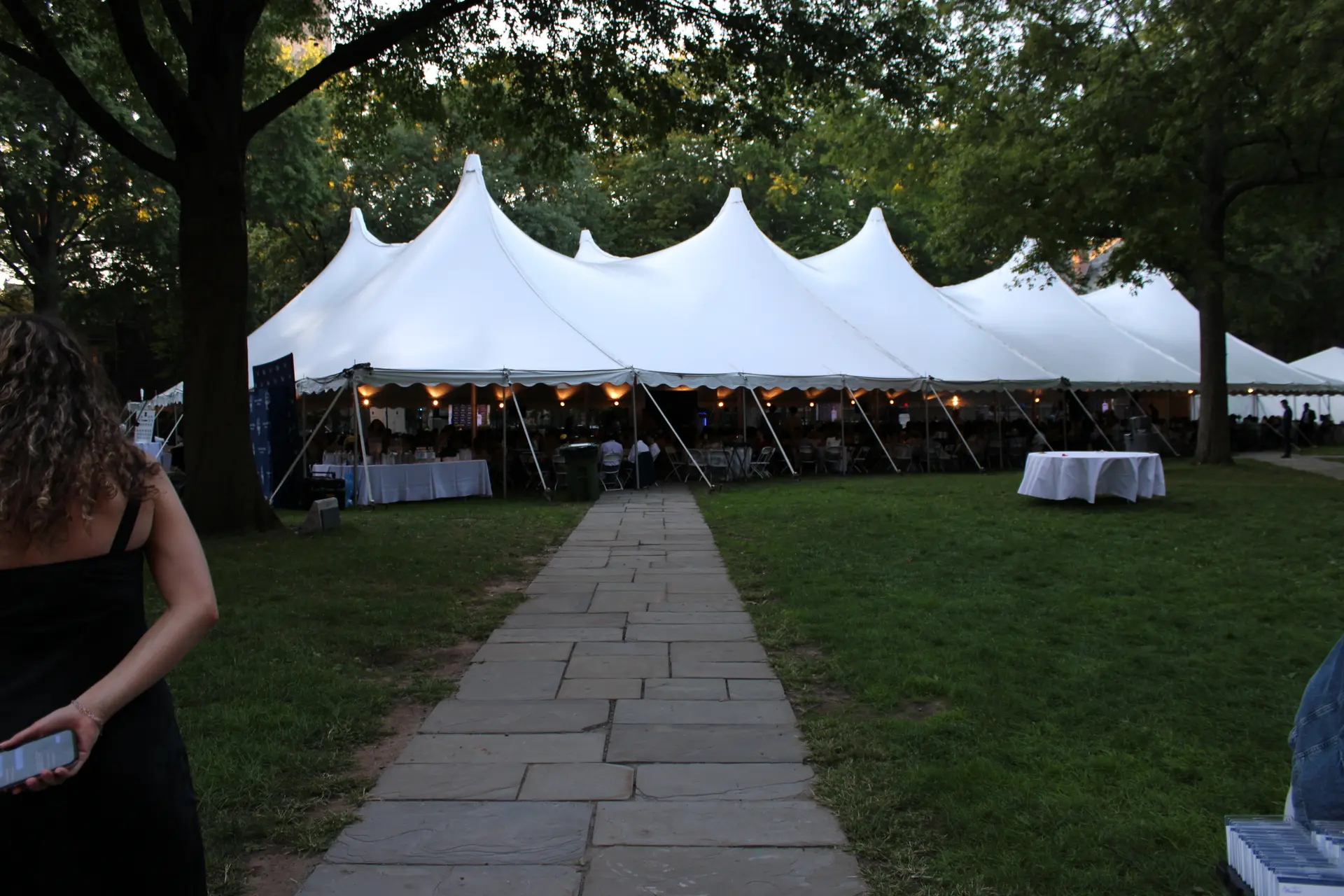 Largest ever Jewish gathering on Old Campus held for Shabbat dinner